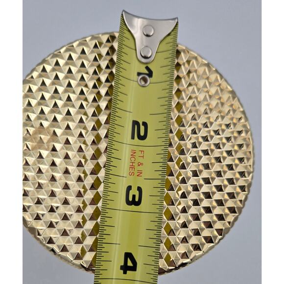 Studded Gold Colored Starbucks 16 oz Tumbler with Lid NO STRAW - Picture 12 of 12